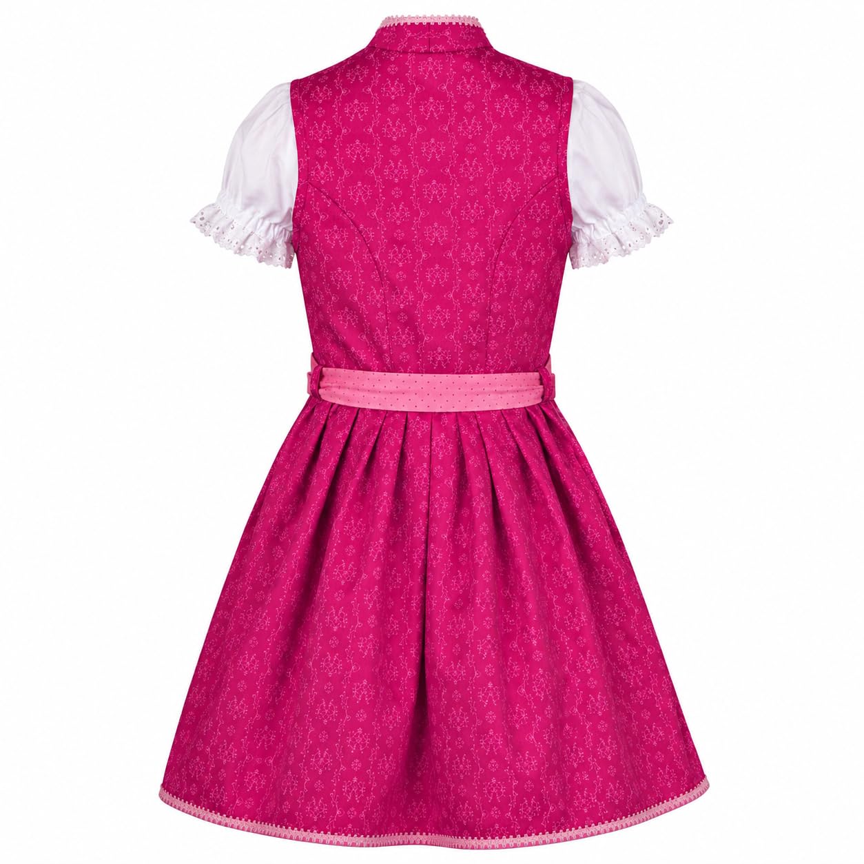 Ramona Lippert Dirndl Charlotta dziecięca Dirndl Dirndl różowa (110/116)