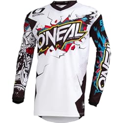 Ropa Mtb Alpinestars ONeal Oneal Element Villain Camiseta de Motocross Equipacion para Montar en Bicicleta y Motocross Unisex Adulto (Pack de 1)