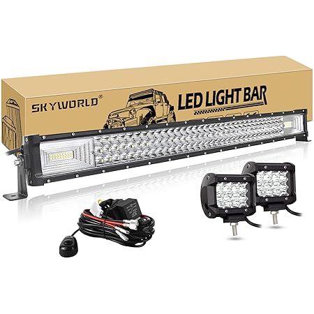 20"in 1520W LED Light Bar Flood Spot Combo For Jeep - Foto 9