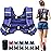 BAGAIL Weighted Vest, 5lb/8lb/10lb/12lb/15lb/20lb/25lb/30lb Weight Vest for Walking & Weight Loss, Reflective Rucking Vest with Phone Pouch for Women & Men, Home Gym & Outdoor Training