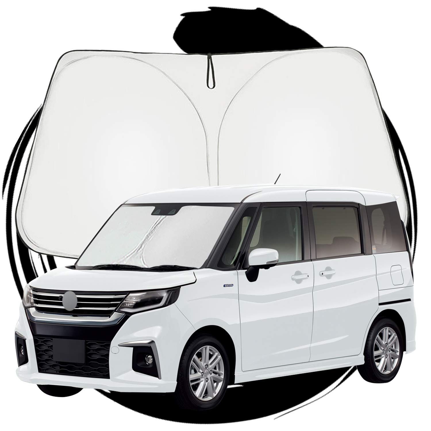 スズキソリオ用マルチシェード(フロント+リア) Amazon.co.jp: スズキ ソリオSolio に適用 マルチサンシェード