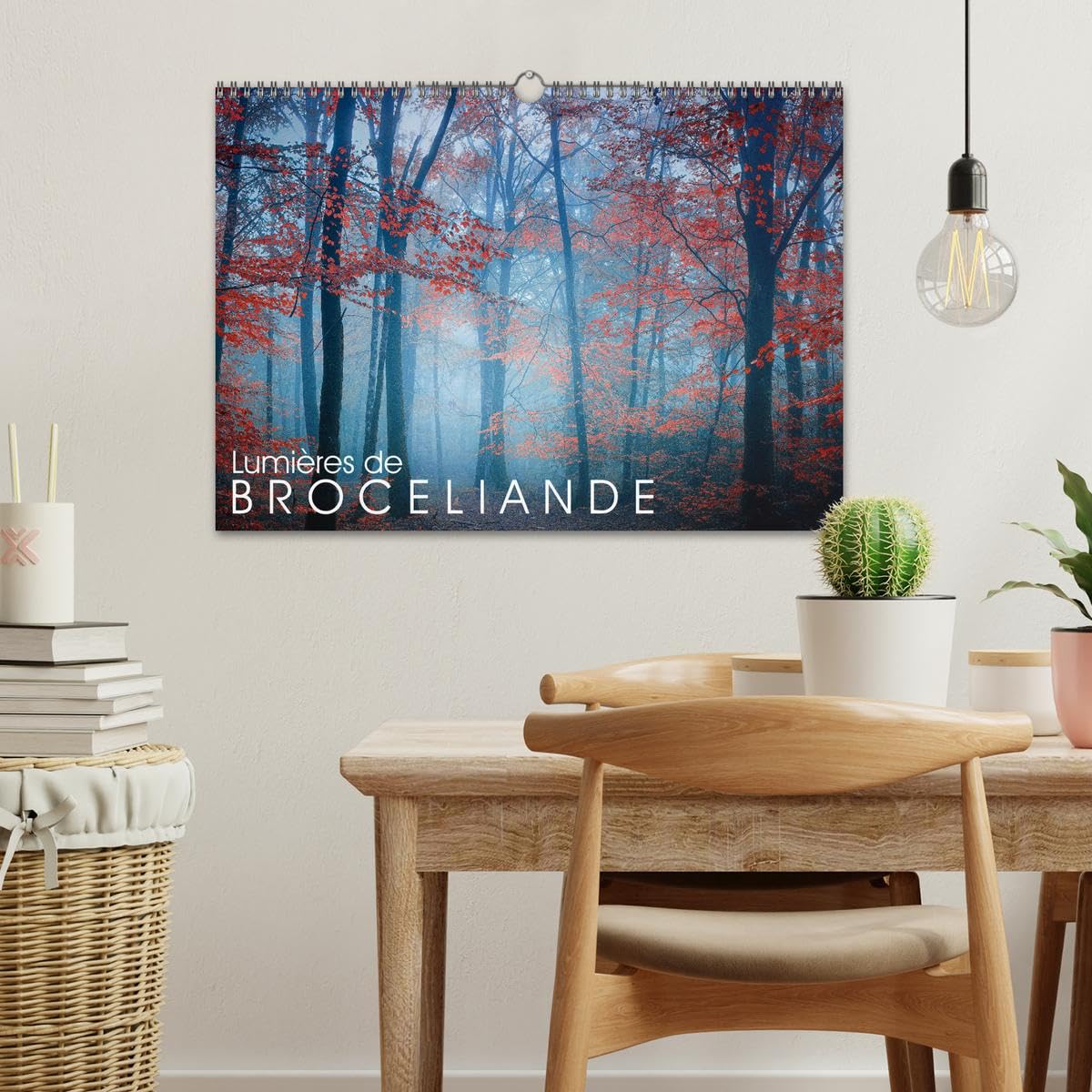 Lumières de Brocéliande (Calendrier mural 2026 DIN A3 vertical), CALVENDO calendrier mensuel: Images de la forêt de Brocéliande