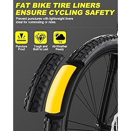 Bike Tire Liner, Inner Tube Bicycle Flat Protector Compatible with 12 16 18 20 24 26 27.5 29 (29 x 3-4)