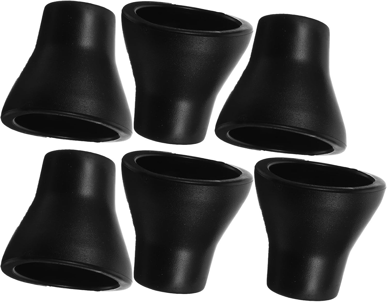 6pcs Golf Ball Retriever Set with Rubber Suction Cups, Reusable Golf Ball Pickup Tools for On-Course Use, Lightweight Grabber Stick for Men and Women Golfers
