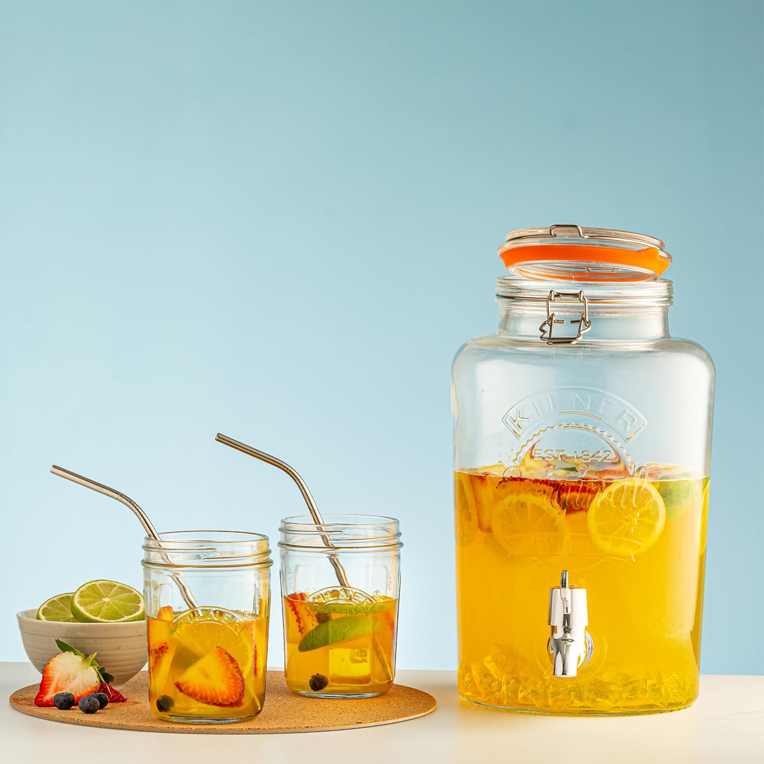 Kilner - Distributeur de Boisson 5 L - Les Secrets du Chef