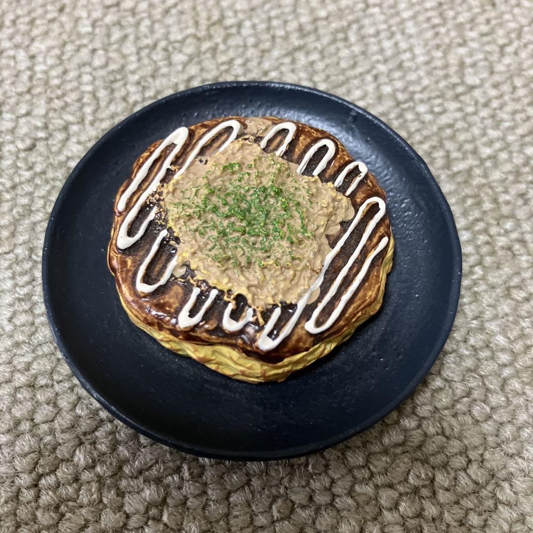 Amazon.co.jp: ミニチュア 食品サンプル 食べ物 お好み焼き