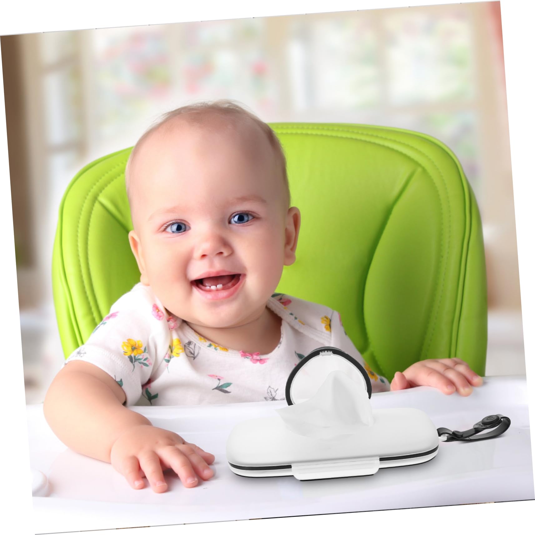 5pièces Distributeur De Lingettes Réutilisables Boîte à Mouchoirs Portable Pour Conteneur De Lingettes Rechargeable Pour Voyage