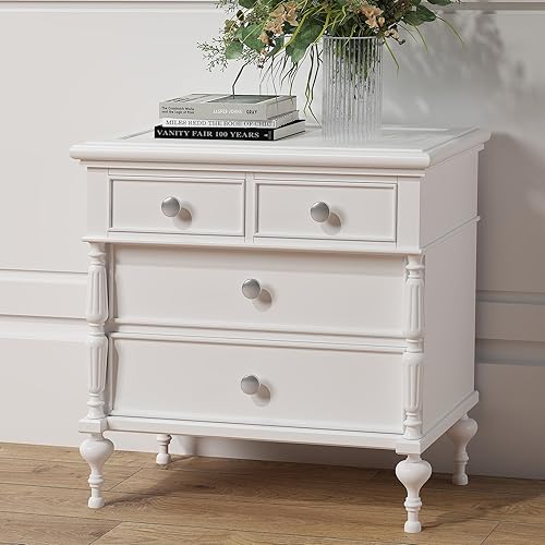 Miniatura 6 de homdiy Paquete de 15 pomos redondos de níquel cepillado para gabinete, manijas de cocina, accesorios de metal de aleación de zinc para aparador,