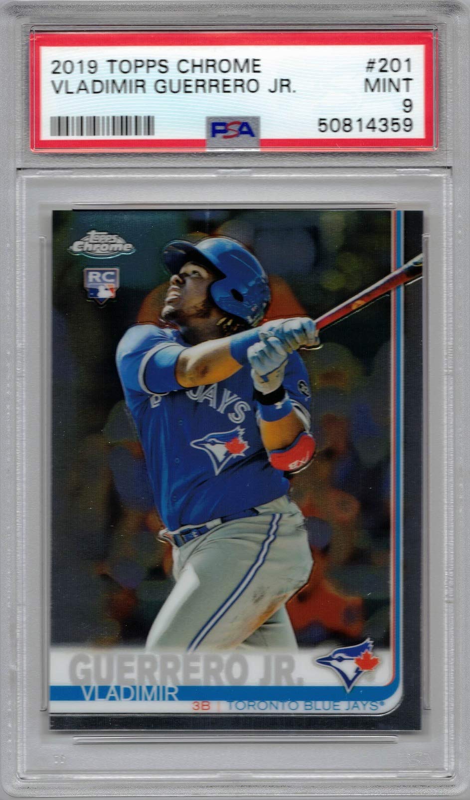 Amazon.com: 2019 Topps Chrome Baseball #201 Vladimir Guerrero Jr