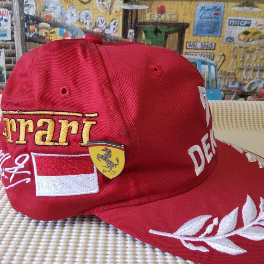 Amazon.co.jp: ミハエルシューマッハ DEKRA CAP バッチ付