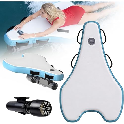 Electric Surfboard for Adults, Inflatable Bodyboard, Underwater Scooter, 500W/700W Powerful Electric Jet Surfboard Underwater Robot for Swimming, Surfing, Shallow Dives
