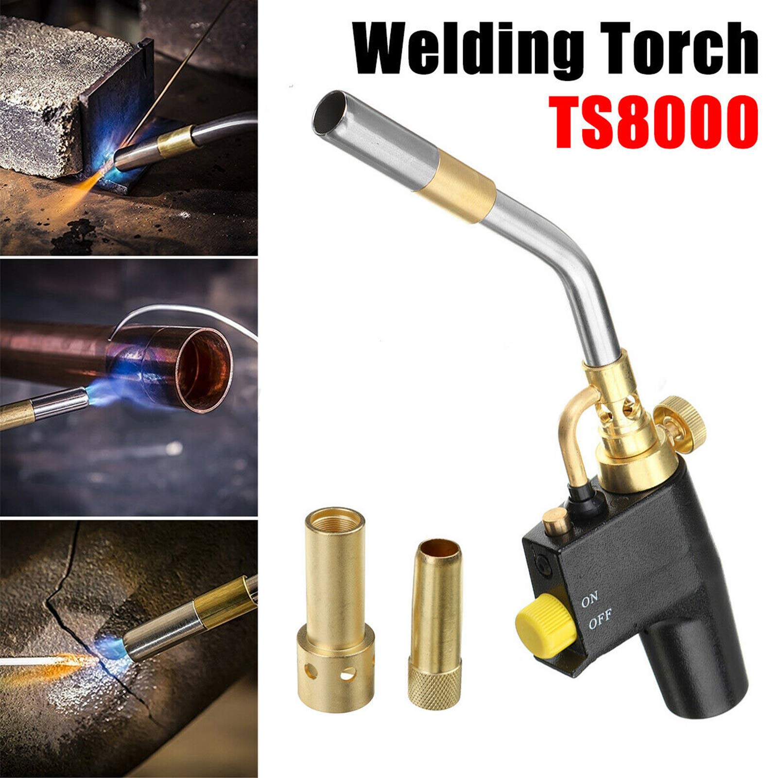 TS8000 Trigger Brass Mapp Gasbrenner Propan mit hoher Intensität einstellbar