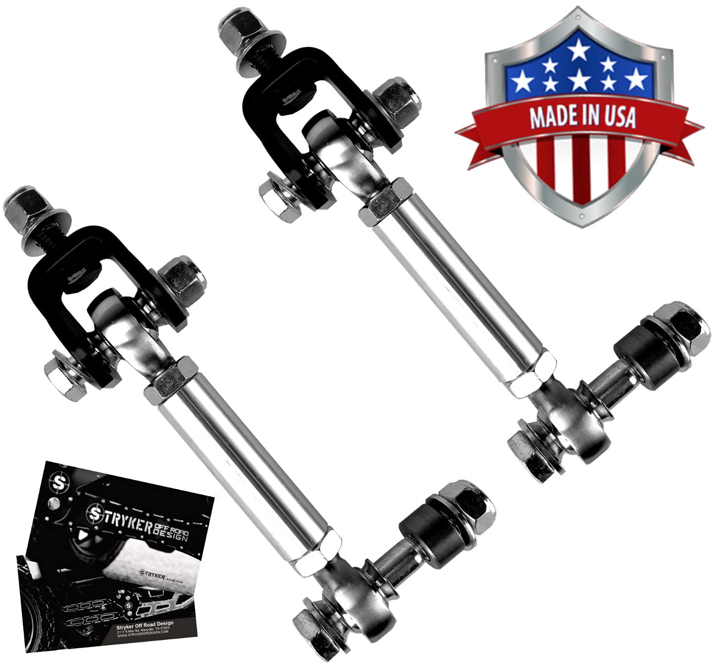 Buy Stryker Off Road Design extended sway bar end links fits dodge ram