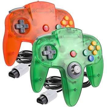 Amazon | 2パック クラシック N64 コントローラー Suily ゲーム