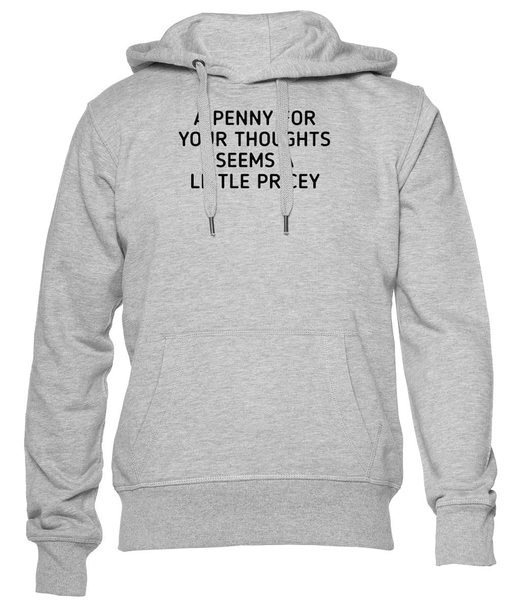 Zabawny Cytat Unisex Szara Bluza Z Kapturem Dla Mężczyzn I Kobiet Unisex Grey Sweatshirt Crewneck