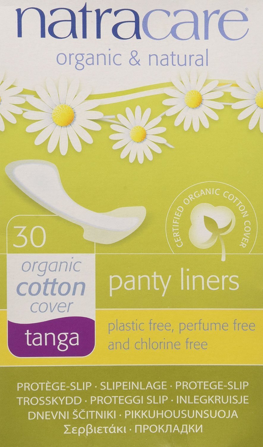 natracarePanty Liner Tanga 30 Ct