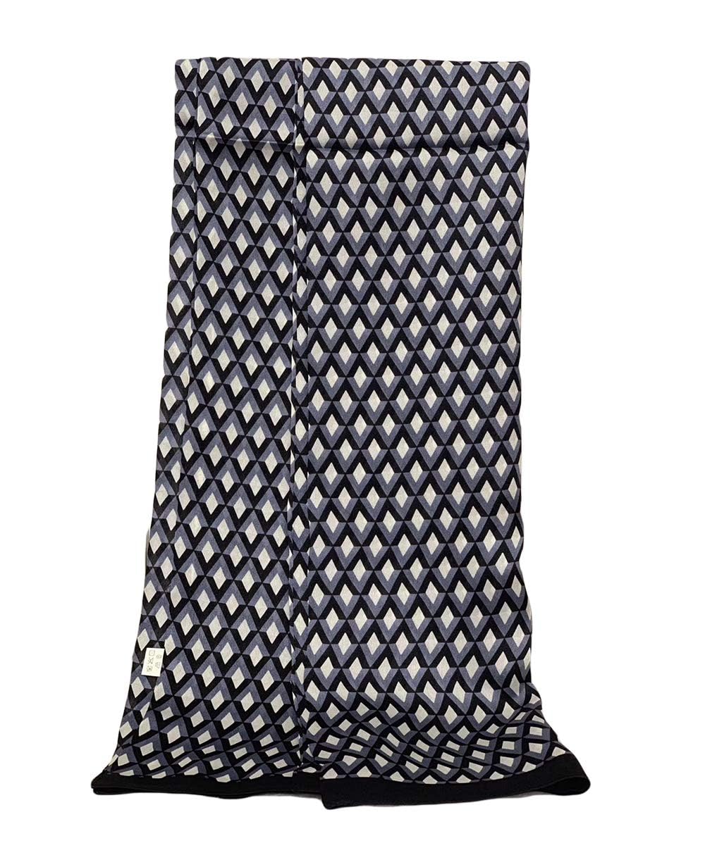 Foulard en Soie Vintage pour Homme, 100% Pure, Motif Classique, Double Couche, imprimé Gentleman