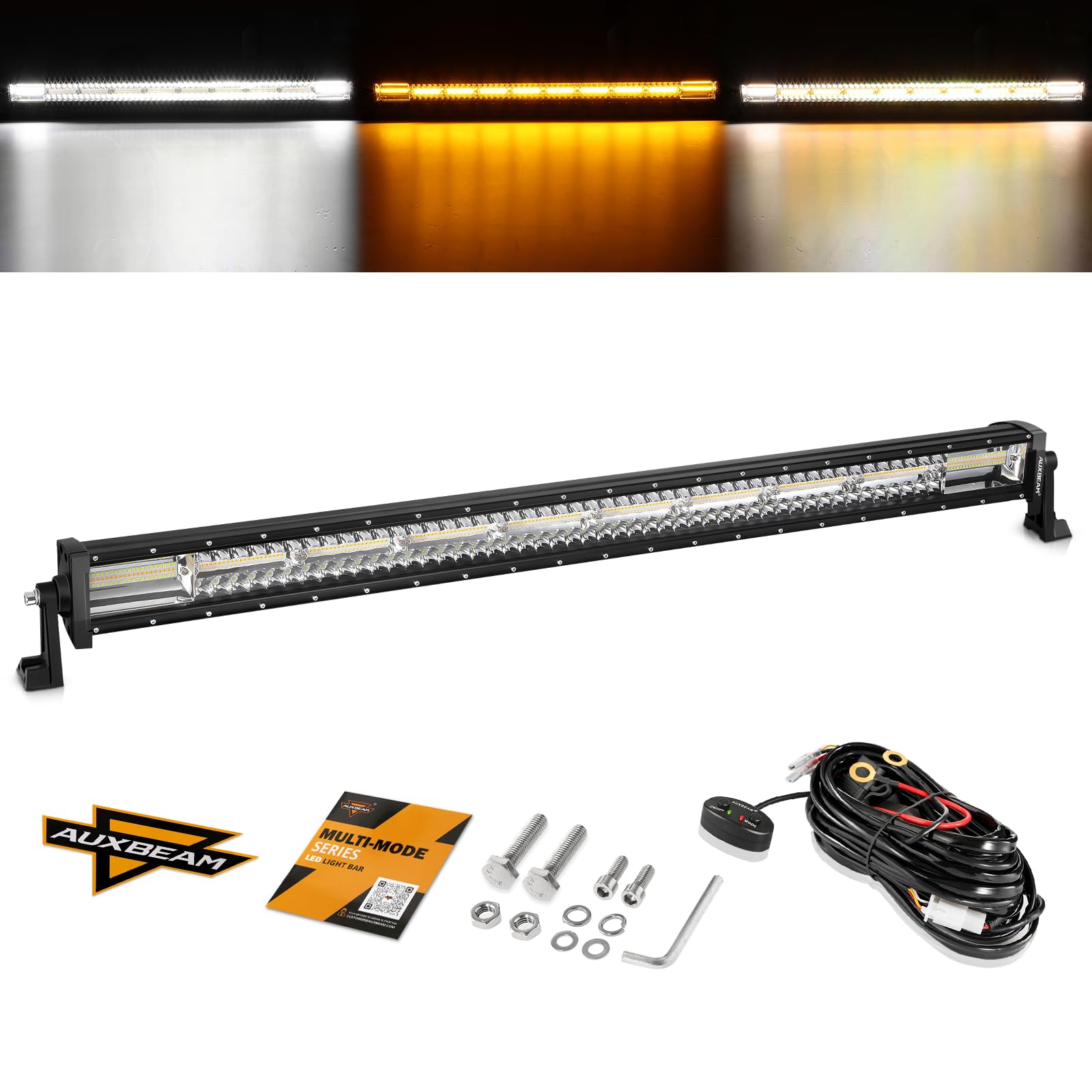 カラーバー Amazon.co.jp: Auxbeam 42インチ ストレートLEDライトバー 6モード