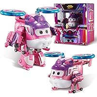 Super Wings Transformable aeroplano Supercharged Dizzy, altezza circa 12,7 cm