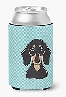 Vista 286 de Caroline's Treasures BB1293LITERK Tablero de ajedrez verde lima Weimaraner Botella de vino Hugger Funda Enfriadora Abrazador Lavable a Máquina