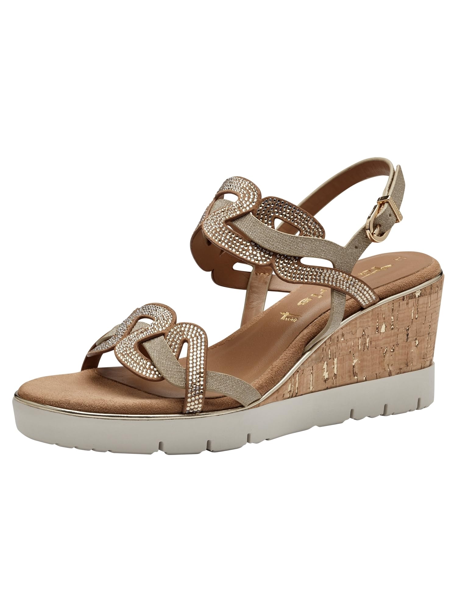 Tamaris Sandals 1-28355-42 Normal, Almond., 6 UK
