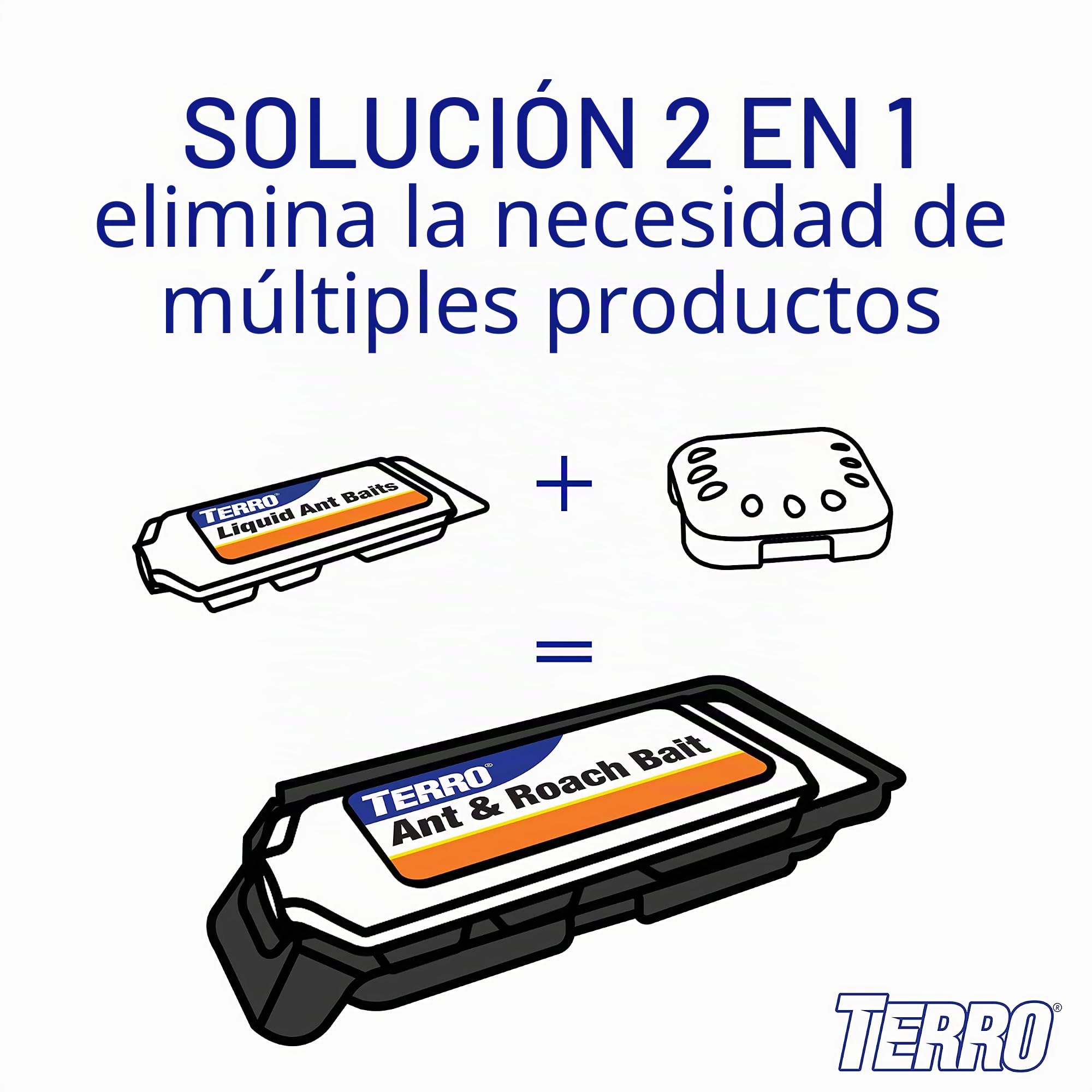 Terro T360 Ant y Roach bait estación, pack de 4 unidades