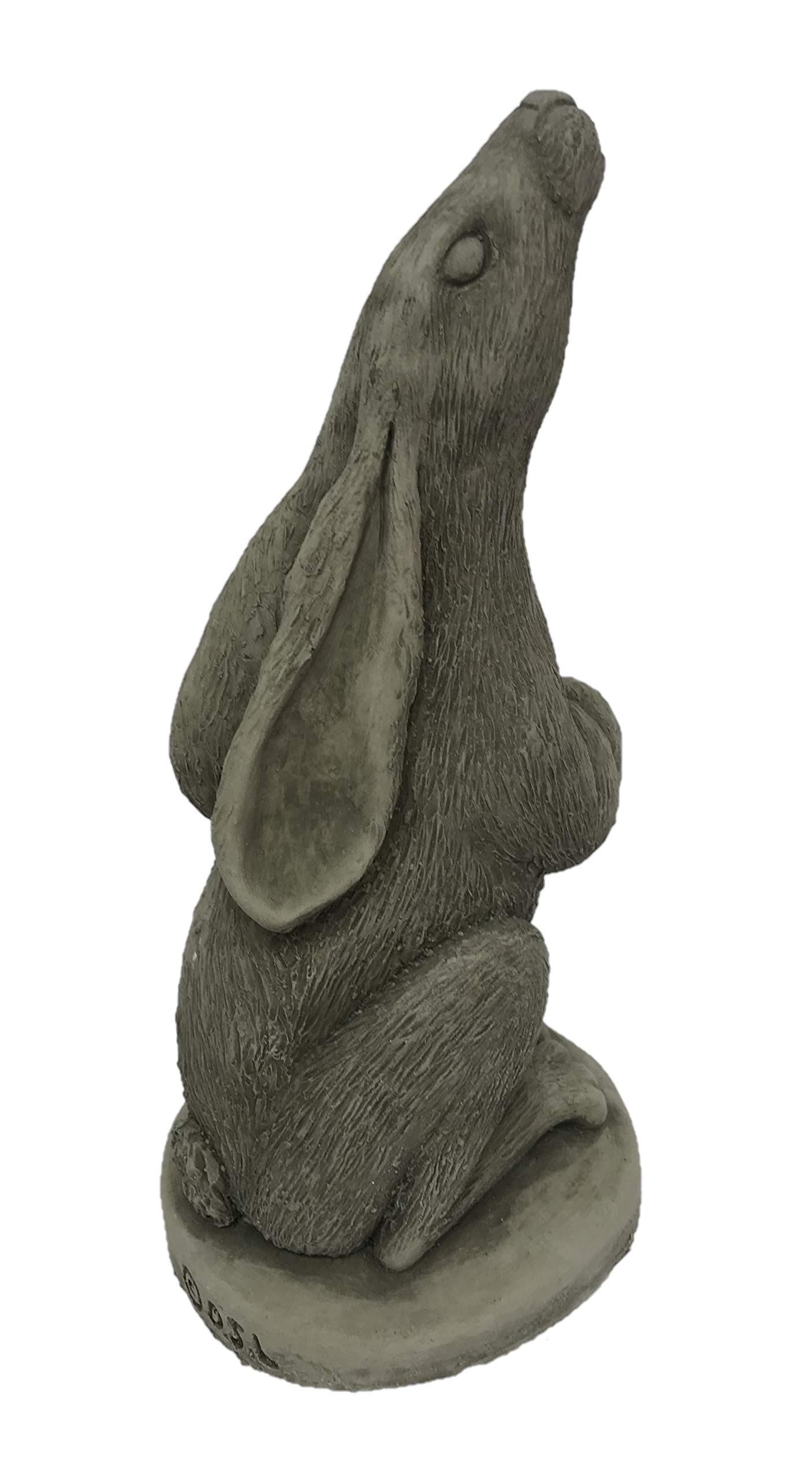 Devonshire Stone Limited Olive Green Luna Textured Moon Gazing Hare