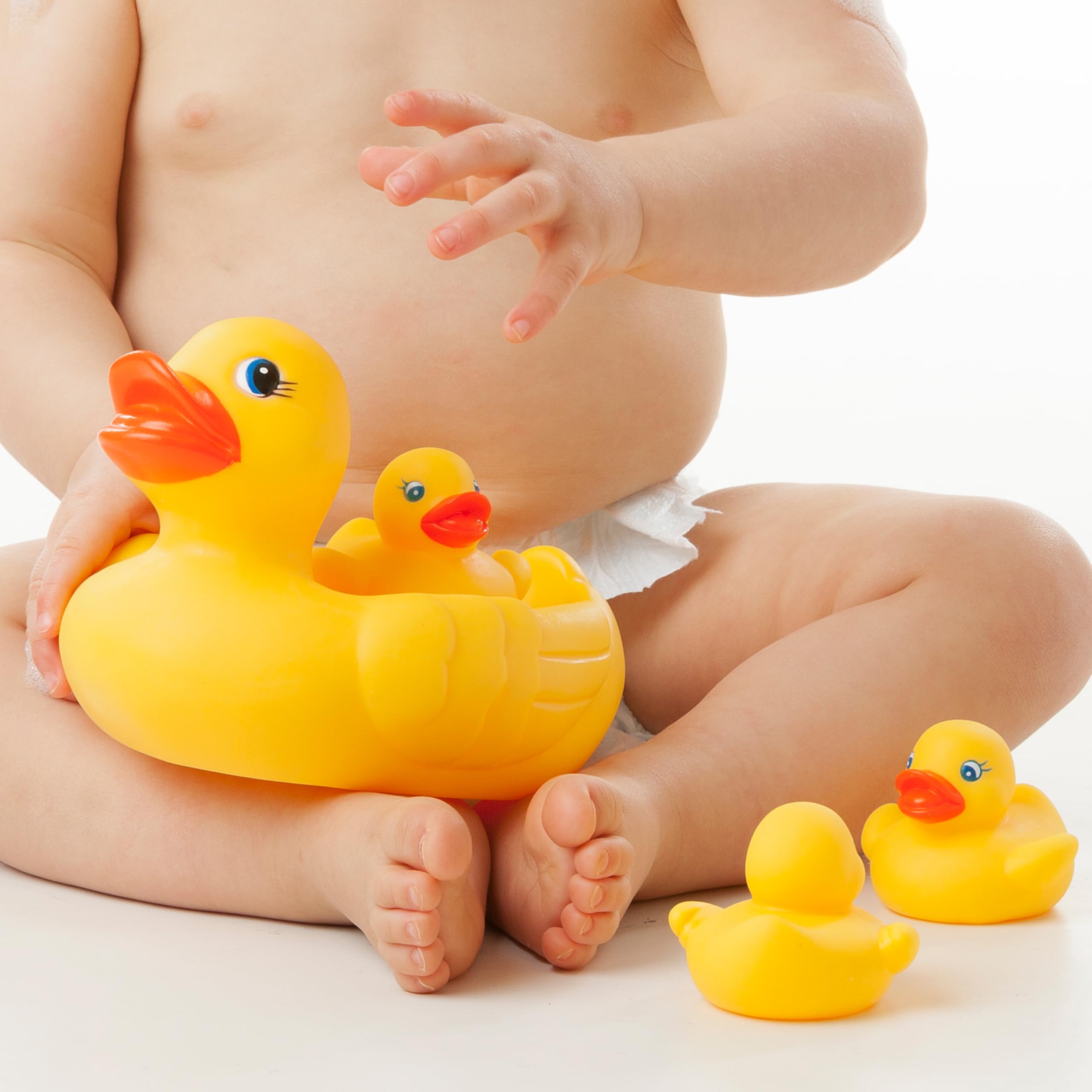 Playgro Rubber Duck Family, Impermeabile/Antisporco