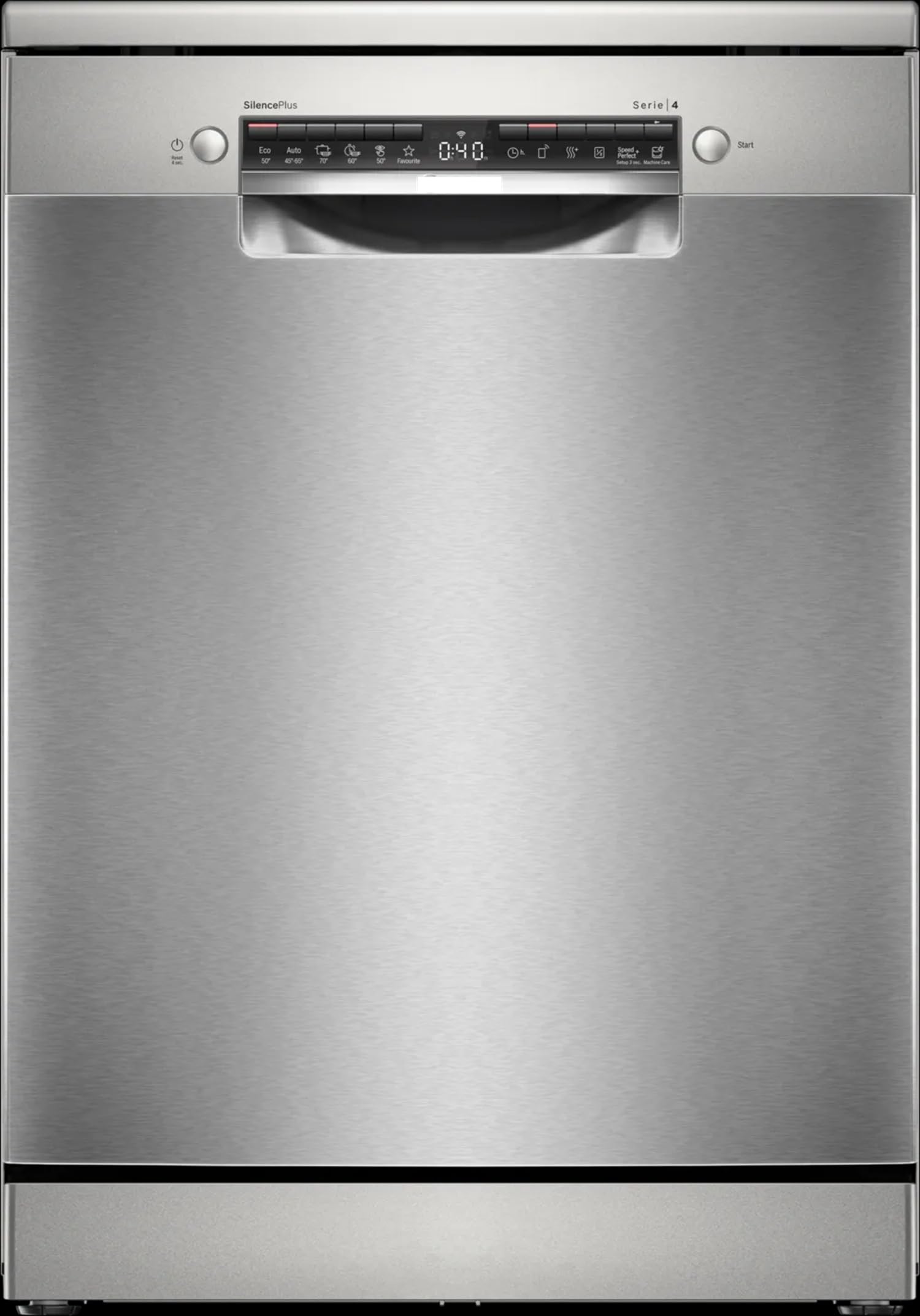 SMS4ECI27E - Lavastoviglie 14 coperti, libera installazione, Inox, Classe energetica A