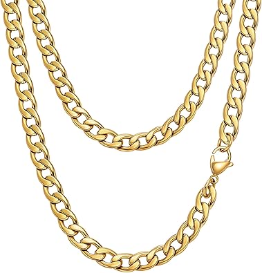 Mens fake gold chains Clearance