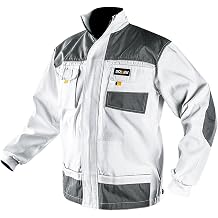 Work Vis Jackets for Men, Safety Jackets with Pockets, Reflective Construction Coats Waterproof High Vis Rain Gear