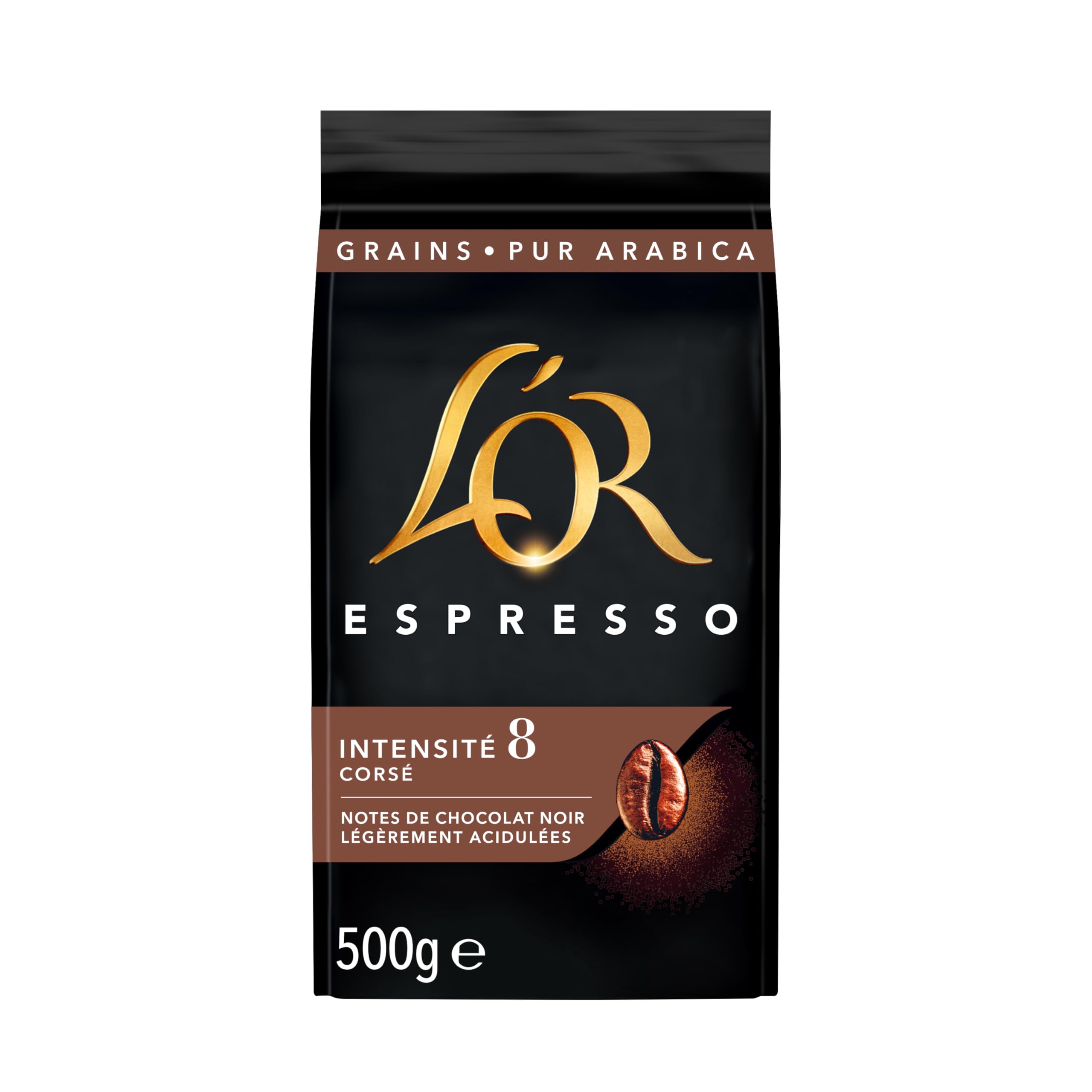 L'OR Espresso Intense et Corsé - Grains de café (6 x 500g)