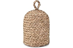 PEMAR Natural Wicker Patio Door Stopper