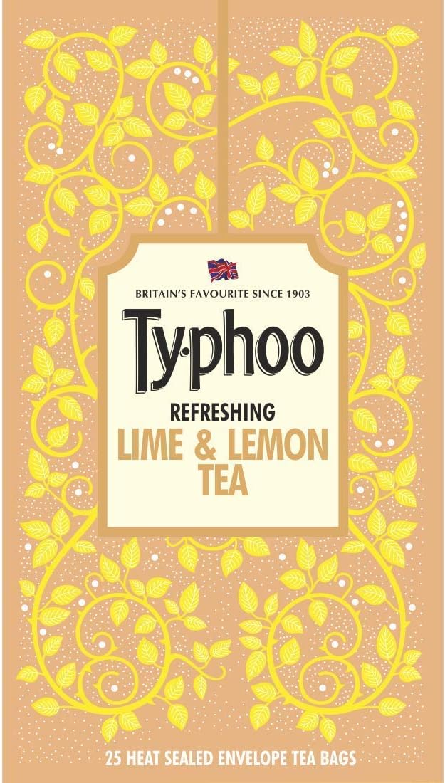 Typhoo Flavored Lime and Lemon Tea