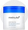 medicube Zero Pore Pad 2.0 Double-Sided Toner Pads with 4.5% AHA & 0.45% BHA For Pore Refinement and a Smooth Skin Complex Ideal for All Skin Types Korean Skin Care 70 Pads (1 Pack)
