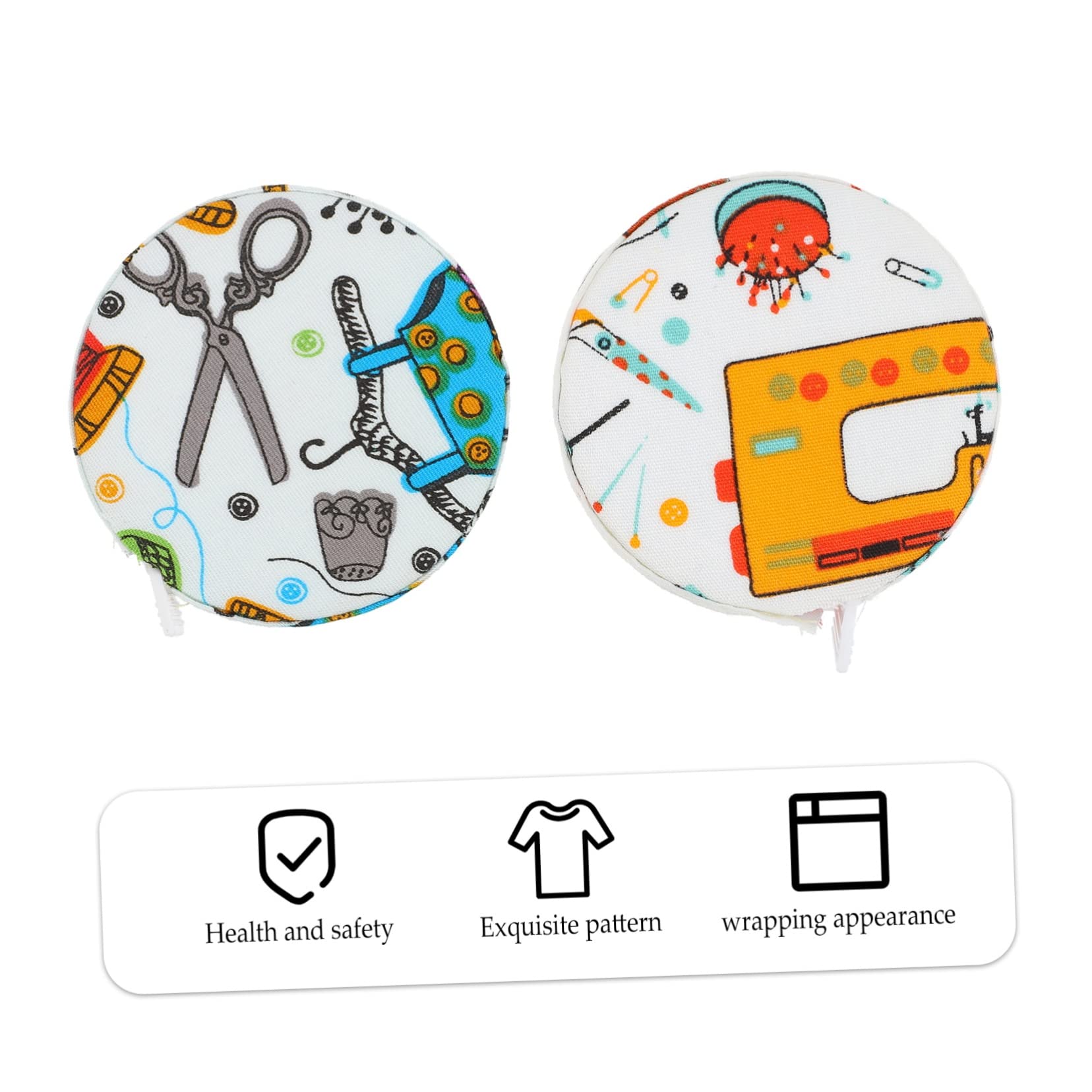 TEHAUX 8pezzi Nastro Misuratore Retrattile Per Cucito Strumento Di Misura Morbido e Portatile Per e Hobby Creativi Pratico e Facile Da Leggere