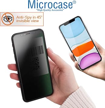 Microcase Huawei Nova 9 SE - Honor 50 SE Privacy Gizlilik Filtreli Tam Kaplayan Cam Koruma - AL3125