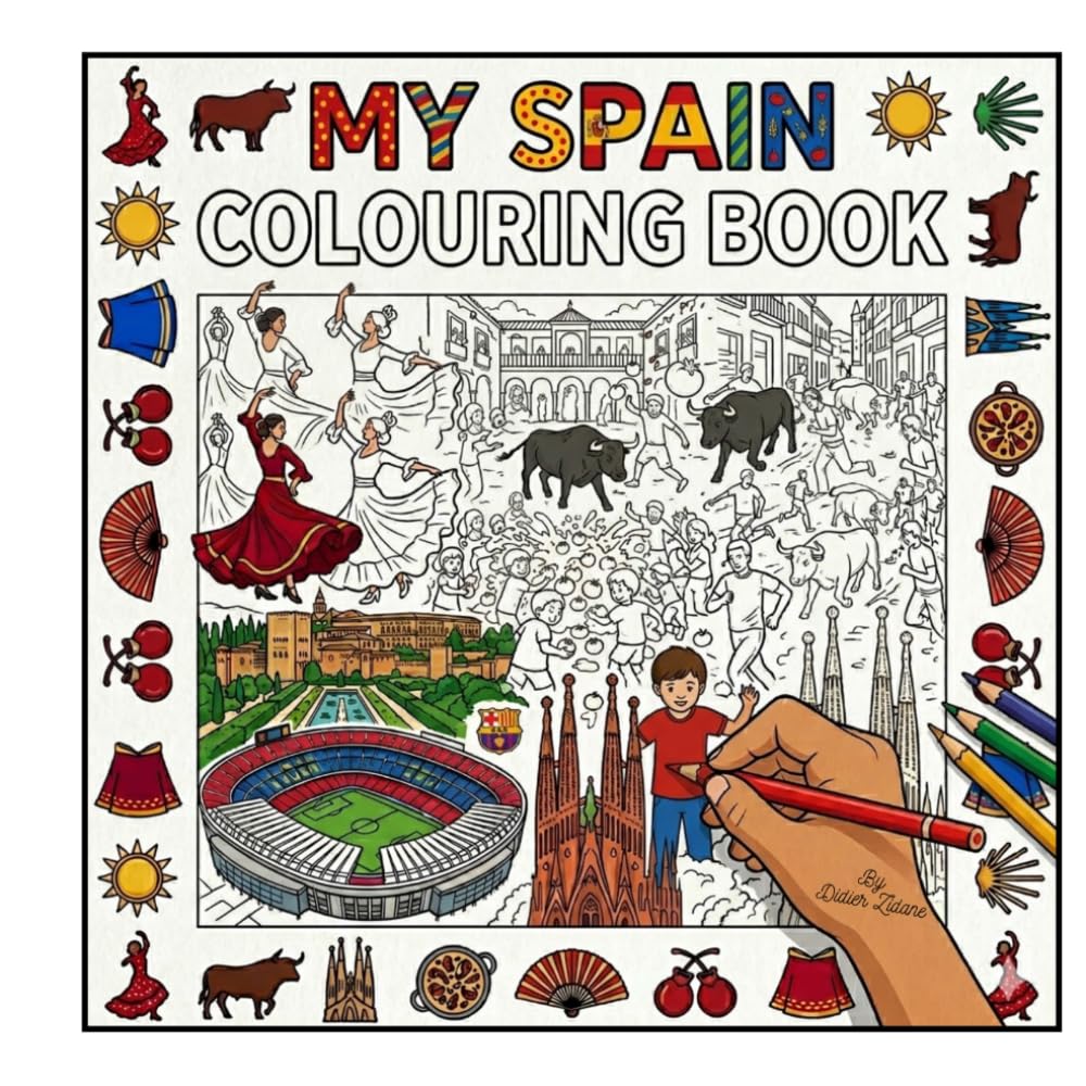 My Spain Colouring Book (My Holiday Colouring Book Series)