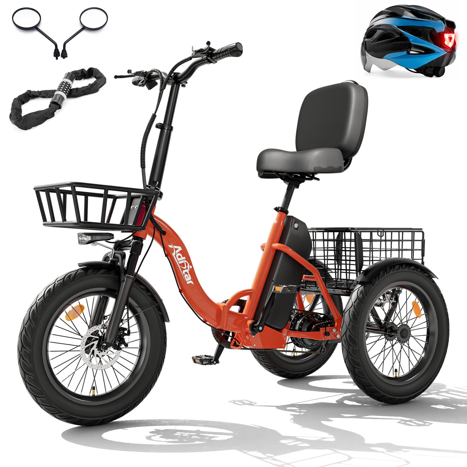 ADISTAR Electric Trike for Adults