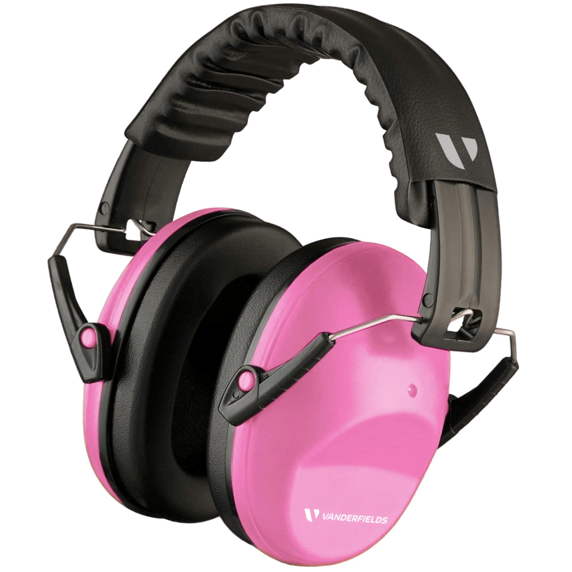 Vanderfields Ear Defenders Adults, 26dB Certified UKCA, Noise Cancelling Headphones, Safety Earmuffs Ear Protectors, Sensory Headphones, Ear Defenders for Autism, DIY, Mowing, Construction