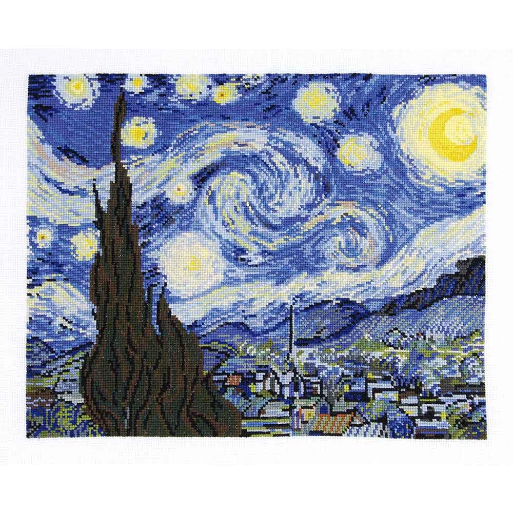 DMC - Van Gogh's Starry Night Advanced Cross Stitch Kit
