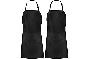 Utopia Kitchen Aprons for Adults 2-Pack