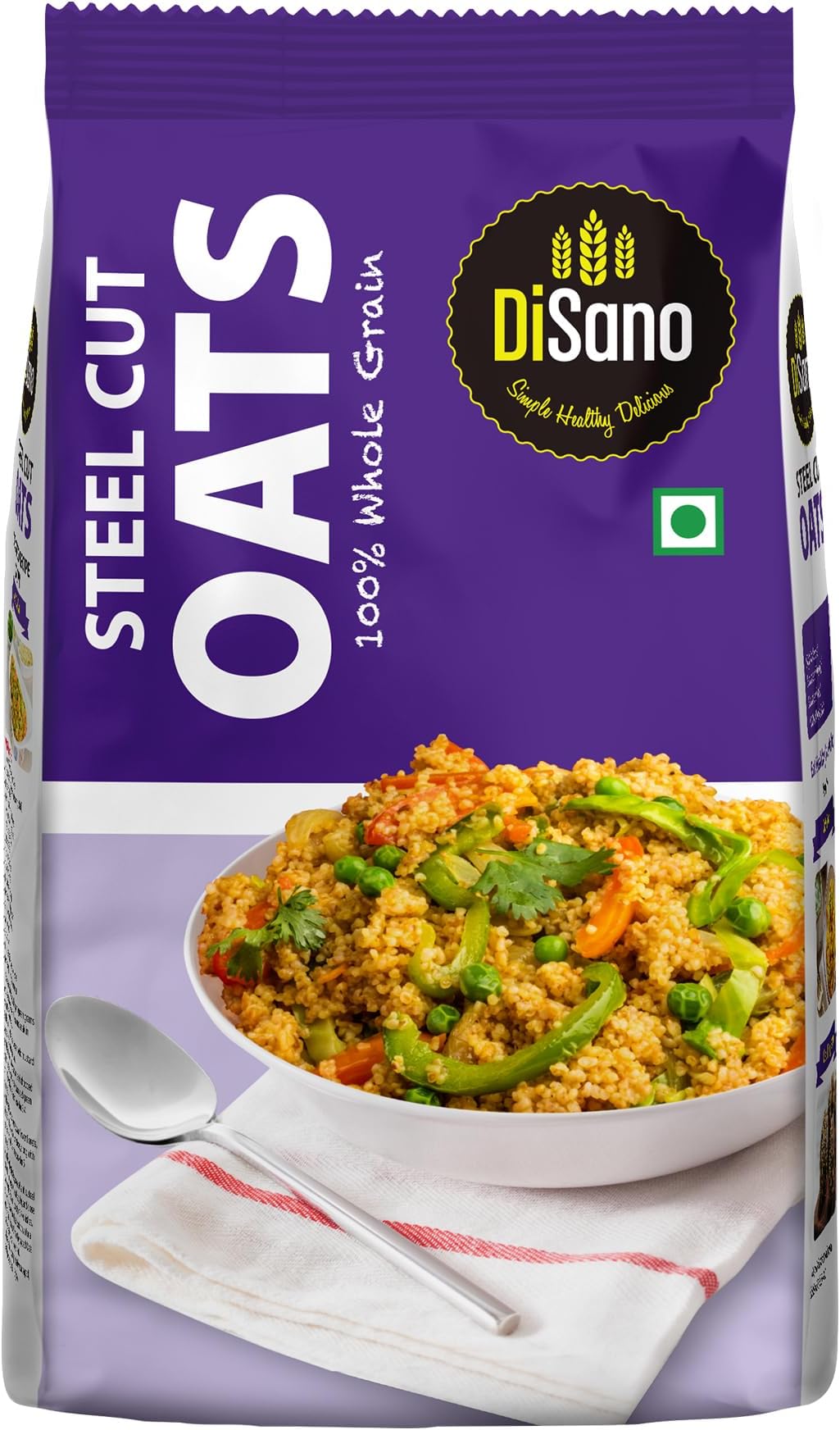 Steel Cut Oats, Diet Food for Weight Loss, Breakfast Cereal, Gluten Free, 1kg