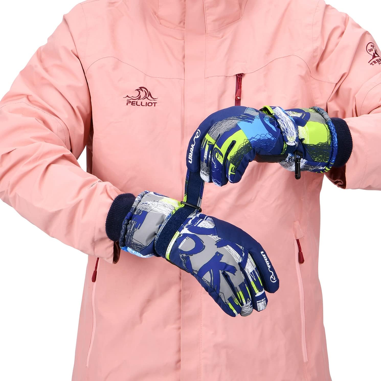 Ski Gloves,RunRRIn Winter Warmest Waterproof and Breathable Snow Gloves for Mens,Womens,Ladies and Kids Skiing,Snowboarding : Clothing, Shoes & Jewelry