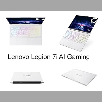 Lenovo Legion 7i AI Gaming Laptop 16.0 165Hz PureSight OLED WQXGA Display (Intel Core Ultra 7 255HX, GeForce RTX 5060, 32GB DDR5, 1TB SSD, Per-Key RGB KB, WiFi 7, Win11Home) w/DKZ USB Port Expander