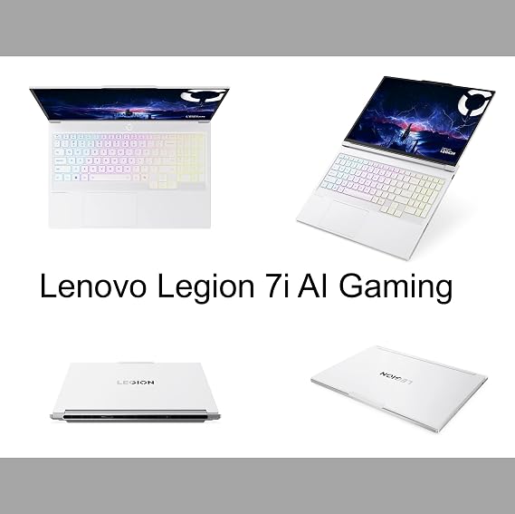 Lenovo Legion 7i AI Gaming Laptop 16.0 165Hz PureSight OLED WQXGA Display (Intel Core Ultra 7 255HX, GeForce RTX 5060, 32GB DDR5, 1TB SSD, Per-Key RGB KB, WiFi 7, Win11Home) w/DKZ USB Port Expander