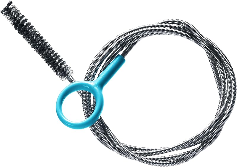 Cepillo de tubo Streamer, vejiga de hidratación y accesorio de limpieza de tubos - Plata