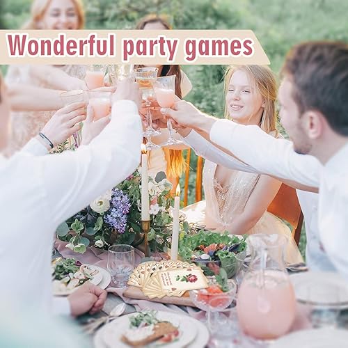 Miniatura 5 de Treasure Cove Alice - Juego de cartas de póquer para fiesta de té, suministros de juegos para fiestas temáticas para decoración de fotos