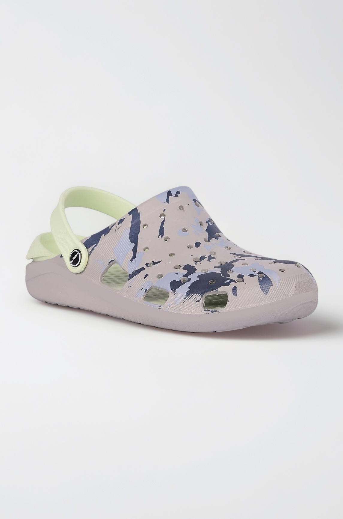 A-HA LPMXT-811 Casual Slingback Clogs for Men - Grey, Navy Blue & Green | Slip-On Comfort, Comfortable, Breathable & Lightweight | Ideal for All-Day Wear | Suitable for Indoors/Outdoors