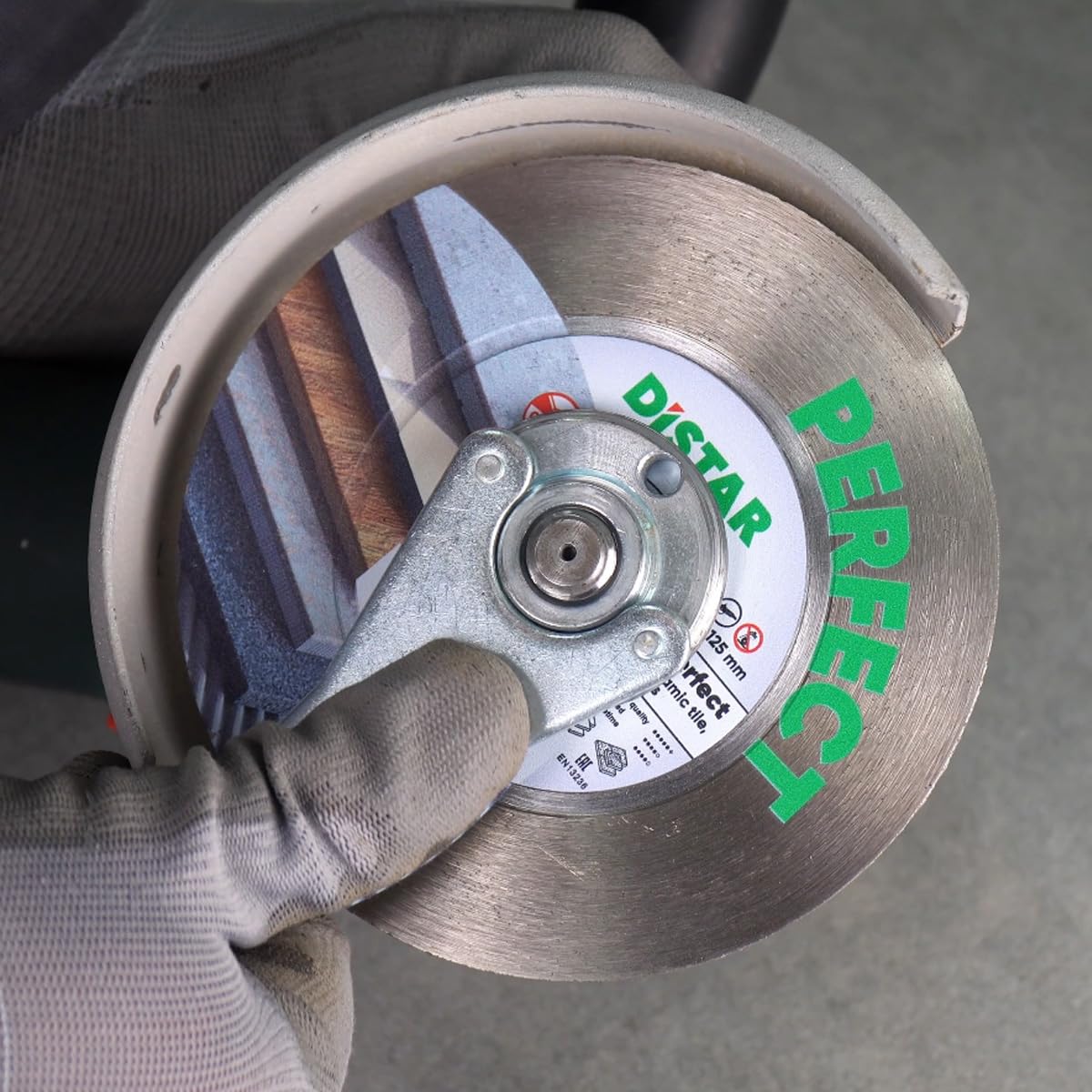 Distar Disco da taglio diamantato 1A1R 125mm per piastrelle in ceramica e gres perfetto